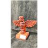 Image 3 : 4 HAND CARVED FIRST NATIONS TOTEM POLES BY VARIOUS ARTISTS