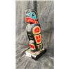Image 2 : HAND CARVED FIRST NATIONS TOTEM POLE BY RICHARD KRAWCHUCK TITLED "EAGLE"