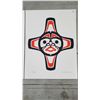 Image 3 : FIRST NATIONS ORIGINAL CANVAS ARTWORK BY ALEX GIROUX TITLED "SUN" & "WOLF"