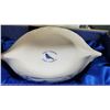 Image 3 : FIRST NATIONS PORCELAIN BOWL BY TERRY JACKSON TITLED "SPIRIT CANOE III"