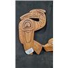 Image 2 : 3 HAND CARVED FIRST NATIONS PLAQUES BY ASSORTED ARTISTS