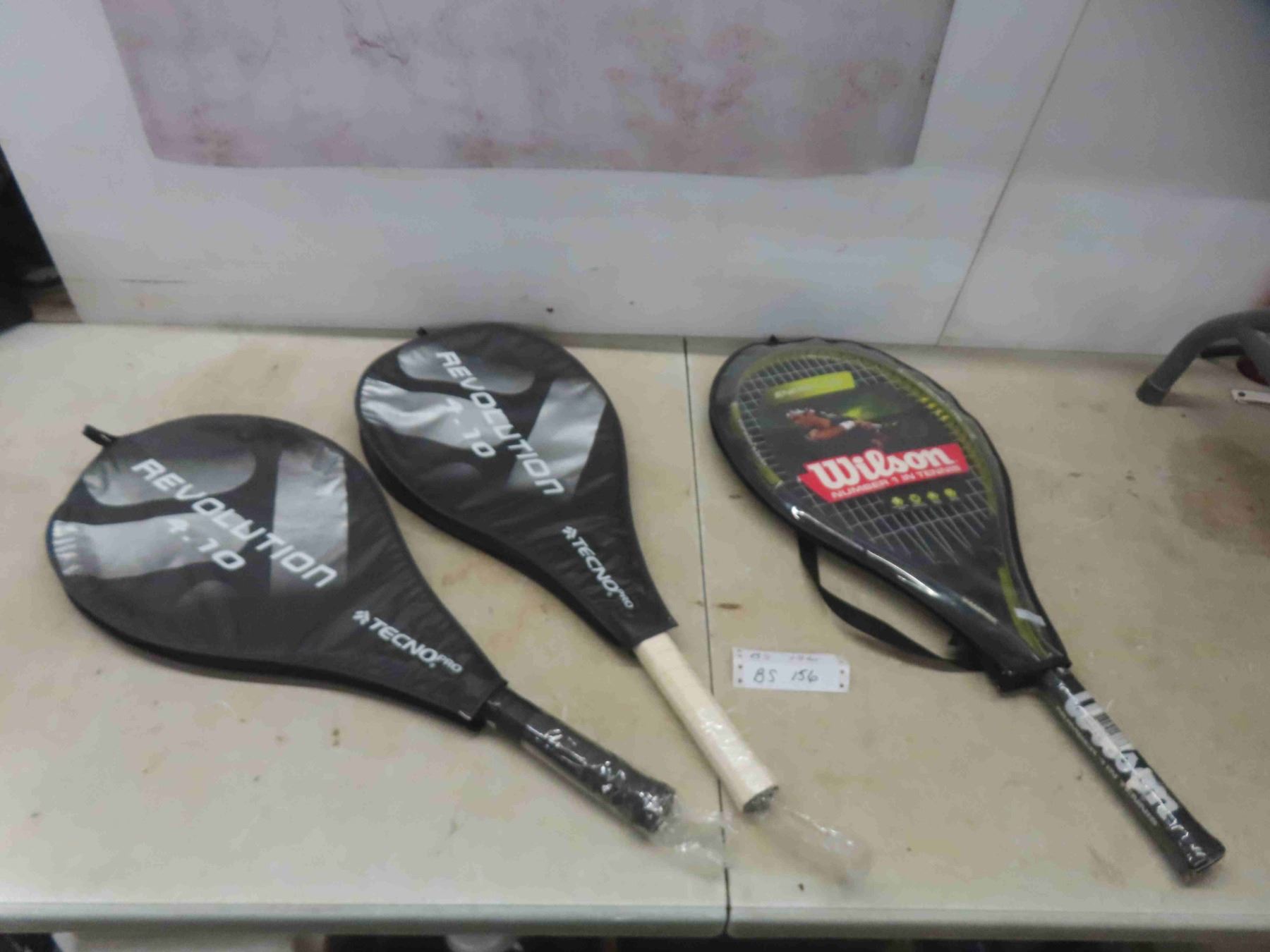 3 New Old Stock Tennis Rackets - McSherry Auction Service Ltd.