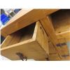 Image 7 : Pine TV Stand 63'' x 19 1/2'' x 27'' 