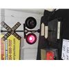 Image 2 : Railway Crossing Display Lights Up + Sound , Diecast Panel 