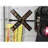 Image 3 : Railway Crossing Display Lights Up + Sound , Diecast Panel 