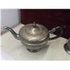 Image 10 : Silver Plated Trays, Coffee/Tea Pots, Cream and Sugar &