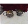 Image 8 : Silver Plated Trays, Coffee/Tea Pots, Cream and Sugar &