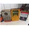 Image 2 : 7 Gallon Cans Oils, Antifreeze, Degreaser, Marshall 