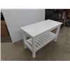 Image 2 : Painted Stand/Bench 28'' x 32'' x 14 1/2'' 