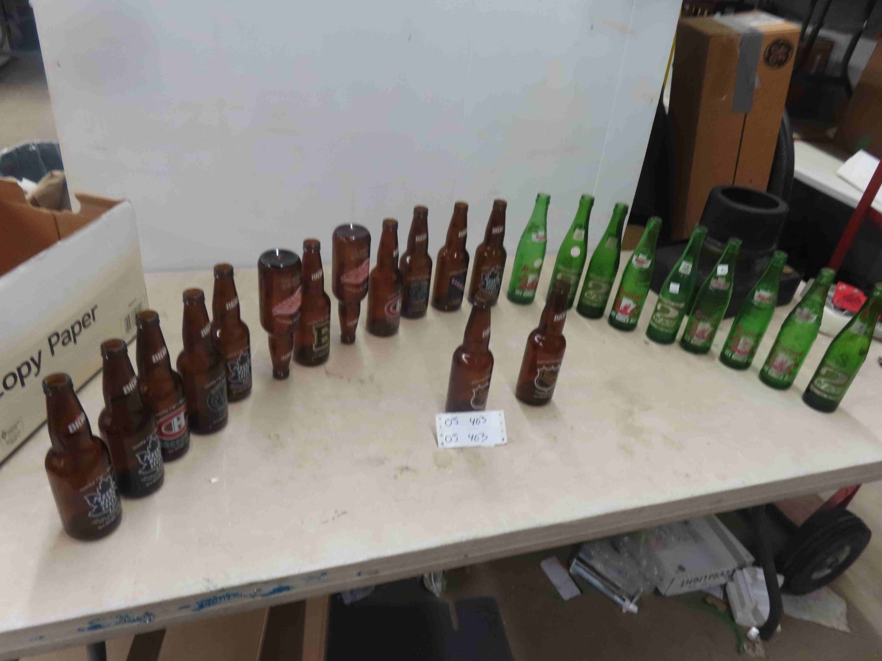 23 Old Bottles Pop Keystone 2Way Labatts 23-old-bottles-pop-keystone-2way-labatts