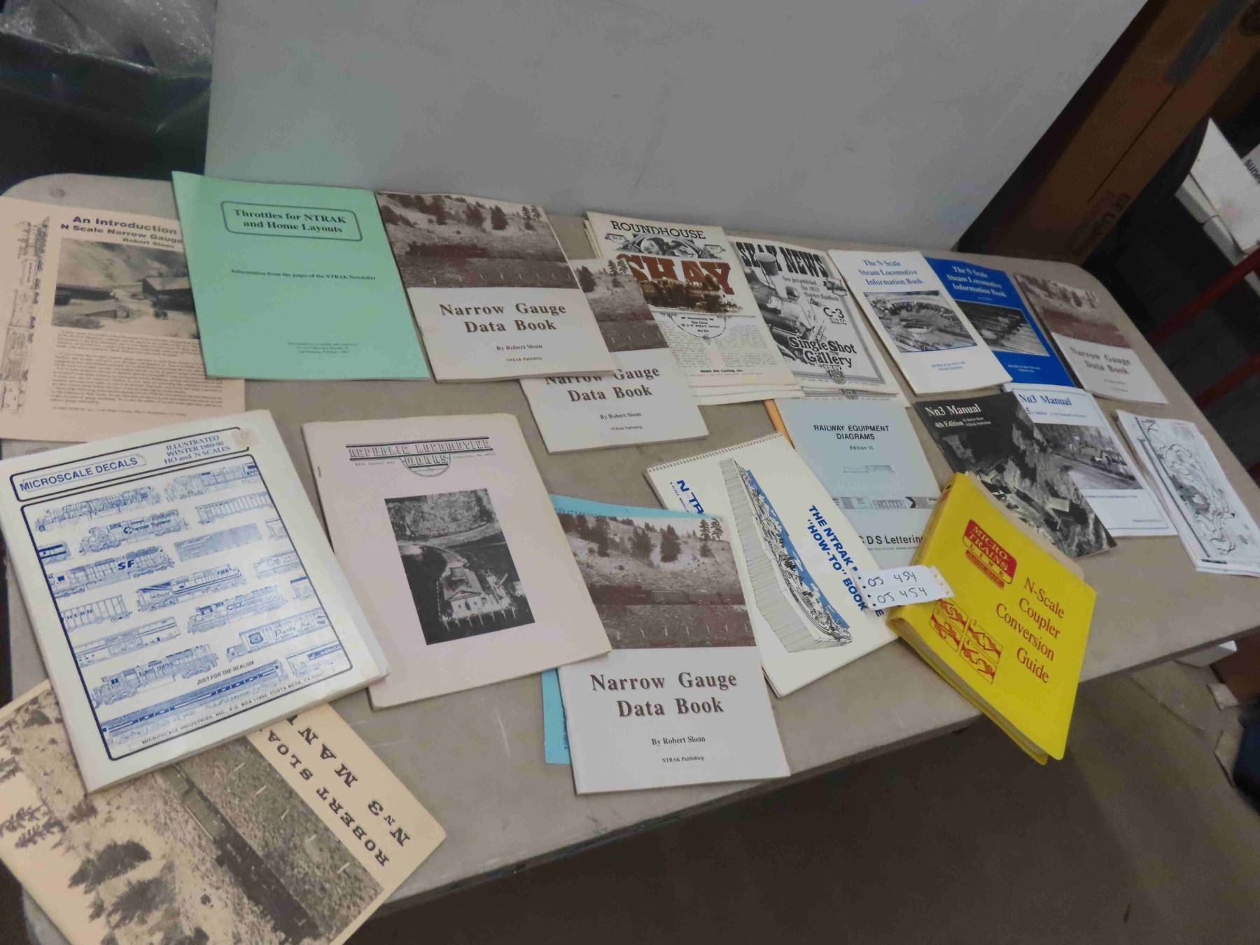 Model Manual Model Train Manuals & Information Books