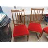 Image 4 : 6 Oak Dining Room Chairs