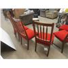 Image 5 : 6 Oak Dining Room Chairs