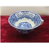 Image 5 : 4 Blue Japan Cups with Saucers, Staffordshire Bowl
