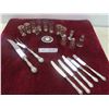 Image 1 : Sterling Carving Set , Mexican Shot Glasses with 