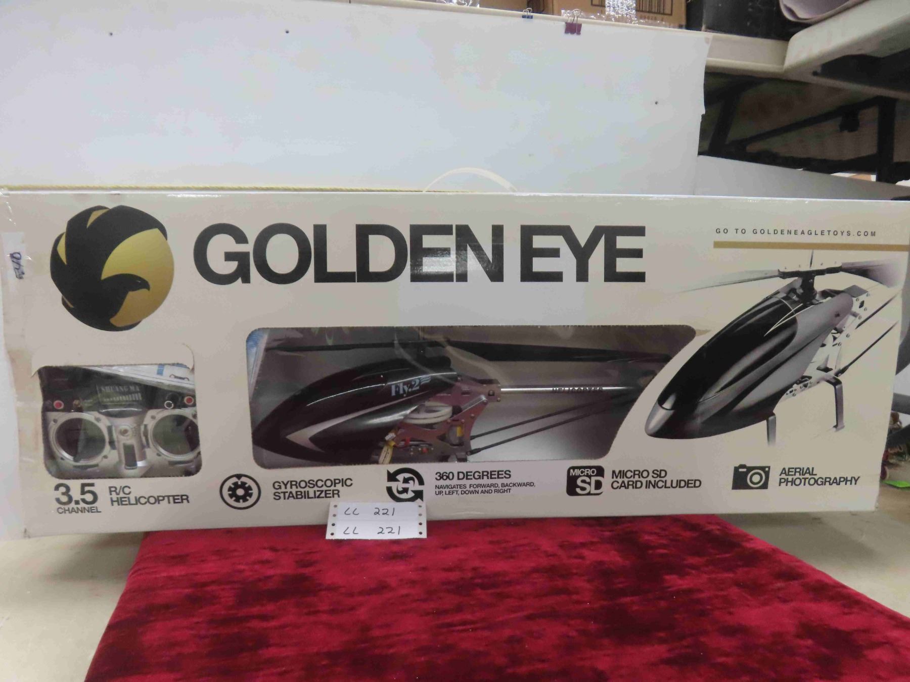 Golden Eye RIC Helicopter