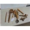 Image 1 : Primitive Wood Taps , Bowl, Drumstick & More 