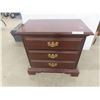Image 1 : 3 Drawer Night Stand 24'' x 26'' x 15'' 