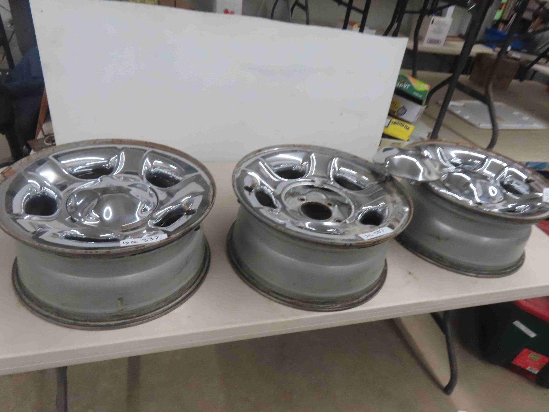 4 Ford 5 Hole Rims 18''