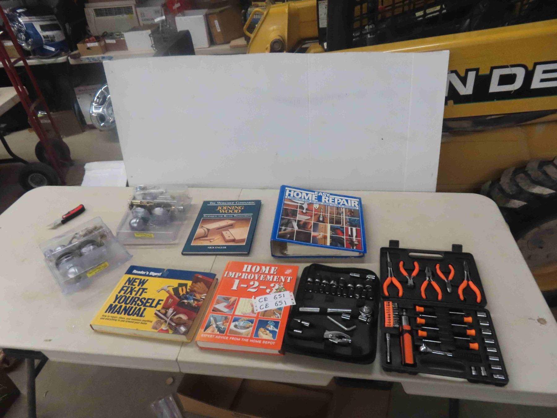 2 Hand Tool Kits, Sockets, Screwdrivers, Cutters,