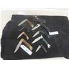 Image 1 : 8 Folding Lock Blade Knives Single Blade 