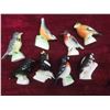 Image 2 : 40 Porcelain Bird Figurines , Tallest is 3 1/2'' 