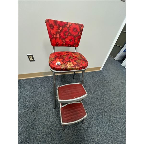 *OFFSITE* Red step stool