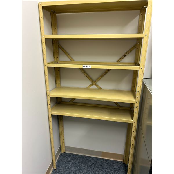 *OFFSITE* Steel shelving 36”w x 12”d x 71”h