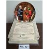 Image 1 : *OFFSITE* “The Professor” – Norman Rockwell collector plate with CoA