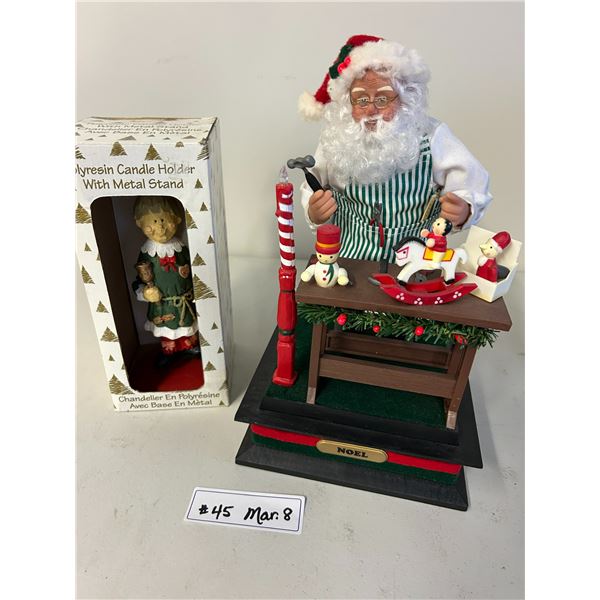 *OFFSITE* Santa and Elf Christmas décor #2