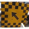 Image 1 : Dead  end ahead highway sign Appr. 48"x48"