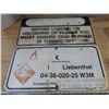Image 1 : 2 different petrdeum warning signs 24"x12"