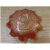 Image 3 : 9" patterned Marigold carnival bowl