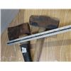 Image 2 : long wooden handled axe and wooden handled sluge hammer