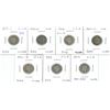 Image 1 : 7 USA SILVER 10 c. 1897/1903/1906/1907/1911/1914/1919