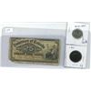 Image 1 : CANADIAN CURRENCY; 1900 25c/1901 1c/1951 CENTENNIAL 5 c.
