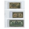 Image 1 : 2 CANADIAN 25 c BILLS 1900/1923. 1937 1$ BILL