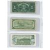 Image 2 : 3 CANADIAN 1$ BILLS 1937/1954/1973