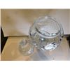 Image 4 : CZECH CUT CRYSTAL, PINWHEEL DESIGN CANDY DISH WITH LID