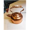 Image 2 : SOLID COPPER, MADE IN PORTUGAL, KETTLE WITH WHISTLE