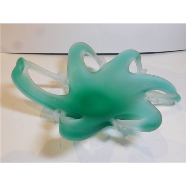 MURANO STARFISH CANDY DISH, AQUA COLOUR
