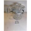 Image 1 : 7756, 6 CUP PYREX COFFE POT AND LID