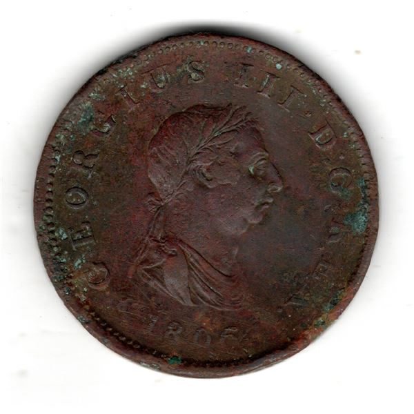 1806 GEORGE III COPPER COIN