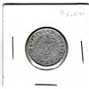 Image 1 : 1940 GERMAN 50 RIECHSPFENNIG SWASTIKA COIN