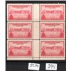 Image 1 : SCOTT 290 NEWFOUNDLAND 30C GUTTERBLOCK OF 6 STAMPS