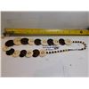 Image 2 : CIRCULAR BONE AND BEAD VINTAGE NECKLACE