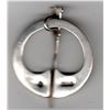 Image 2 : ANTIQUE STERLING SILVER PENANNULAR CELTIC KILT PIN ASSAYED AND HALLMARKED