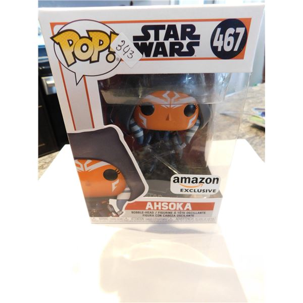 #467 STAR WARS AHSOKA, FUNKO POP, NIB