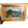 Image 1 : VINTAGE PAINT BY NUMBER 12 X 16” FRAME
