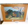 Image 2 : VINTAGE PAINT BY NUMBER 12 X 16” FRAME